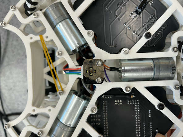 Colour sensor placement on Team Athena's robot