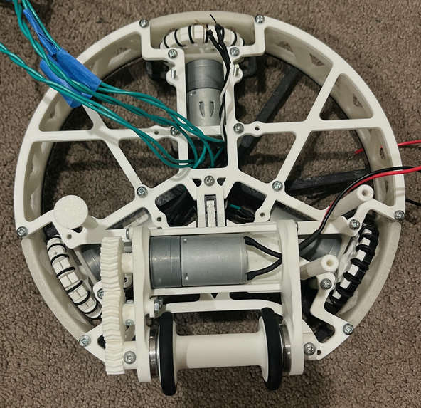 3-wheeled holonomic drive